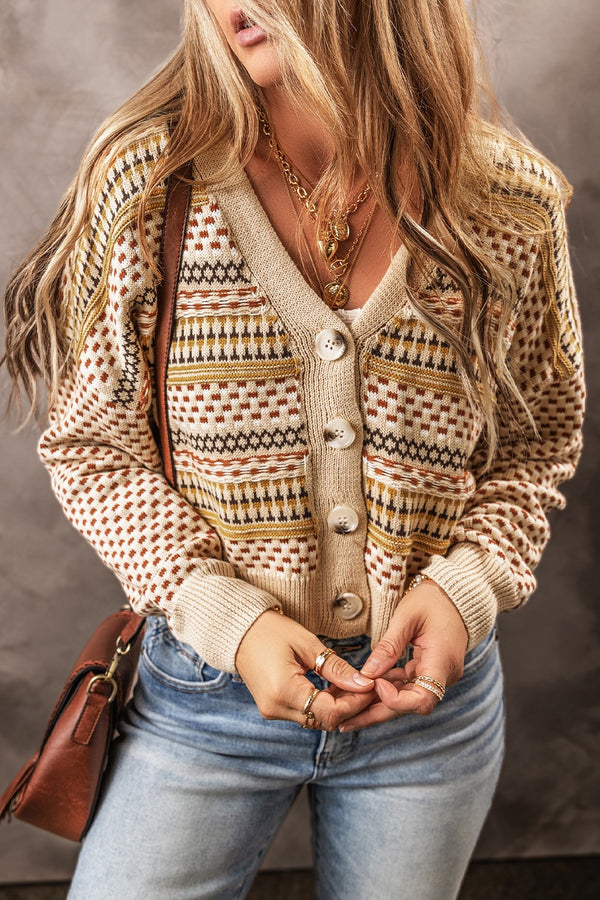 Lilah Button Up Long Sleeve Cardigan