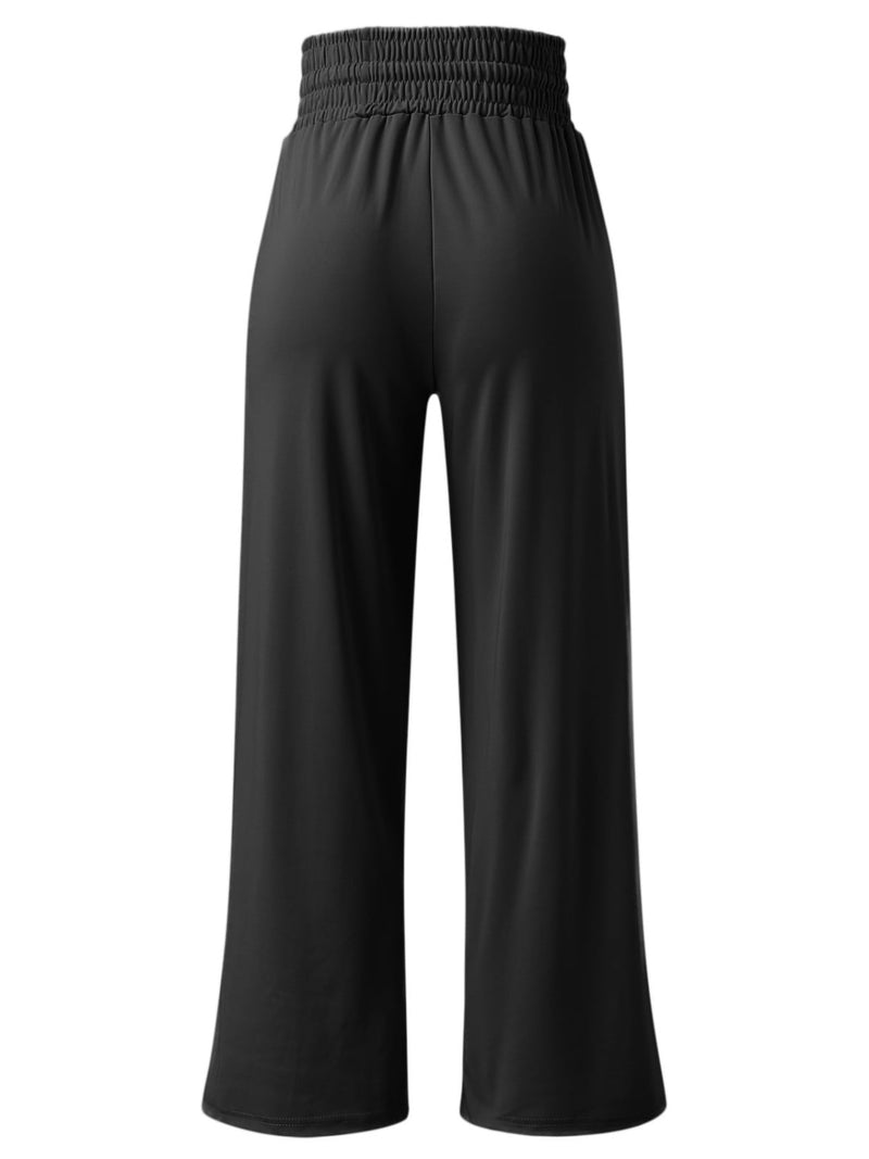 Jameson Full Size Drawstring High Waist Wide Leg Pants