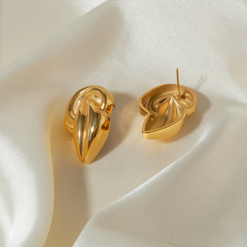 Xander 18K Gold-Plated Stud Earrings