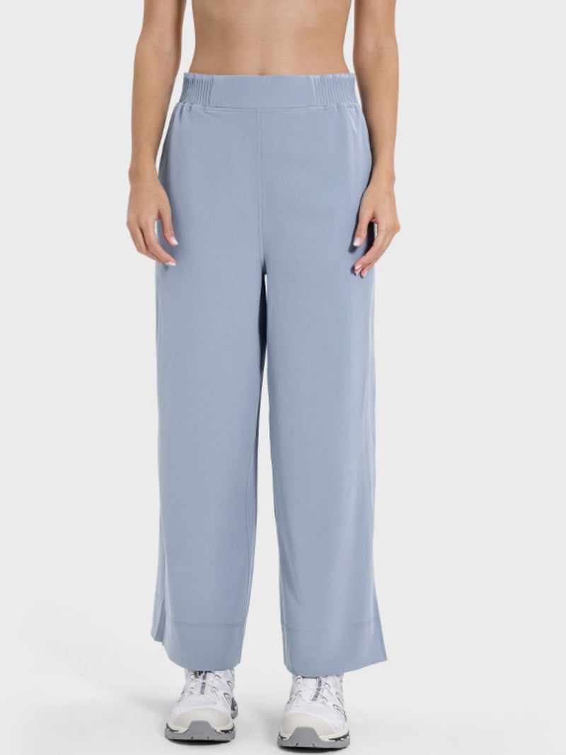 Peyton Slit Wide Leg Active Pants