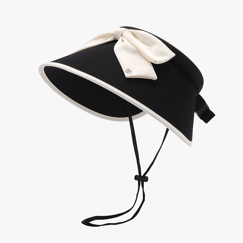 Elena Bow Ice Silk Sun Hat