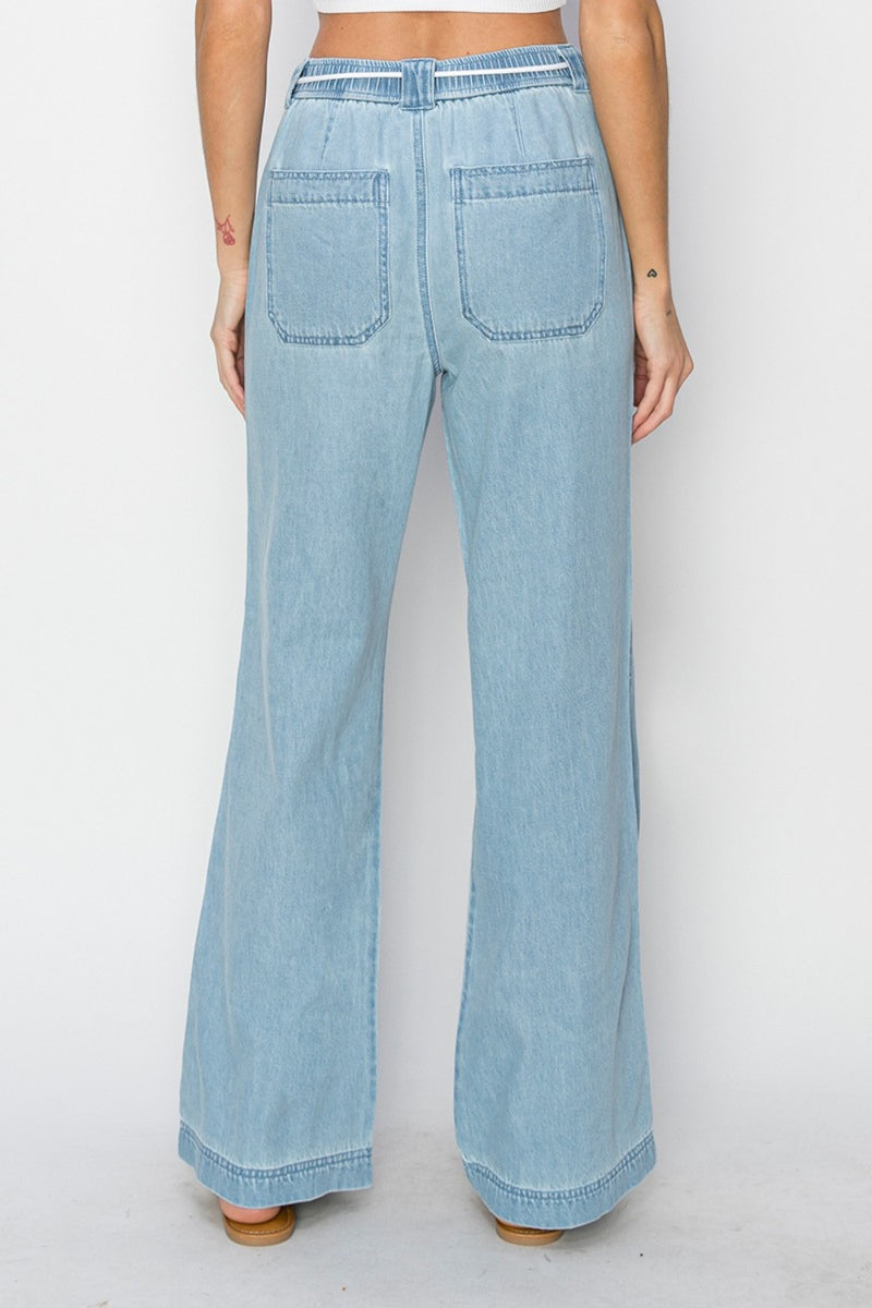 Anaya High Rise Straight Jeans