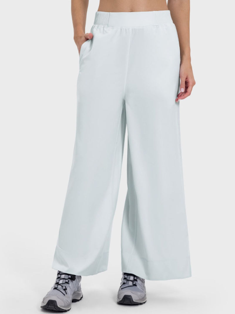 Peyton Slit Wide Leg Active Pants