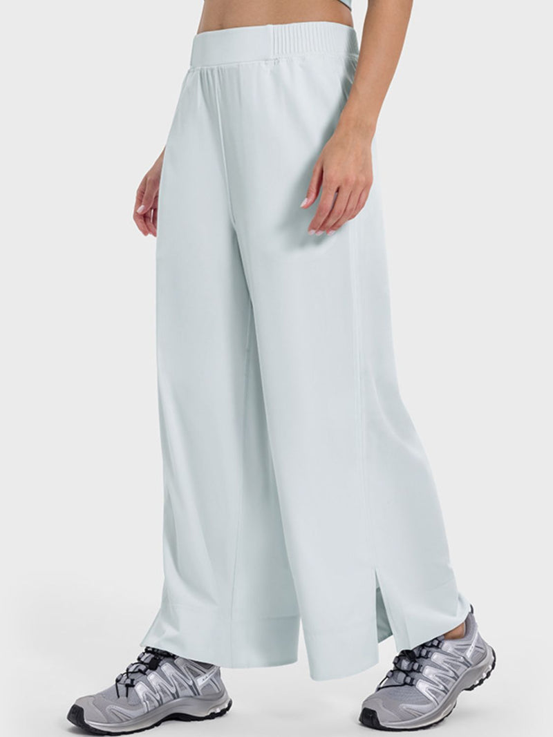 Peyton Slit Wide Leg Active Pants