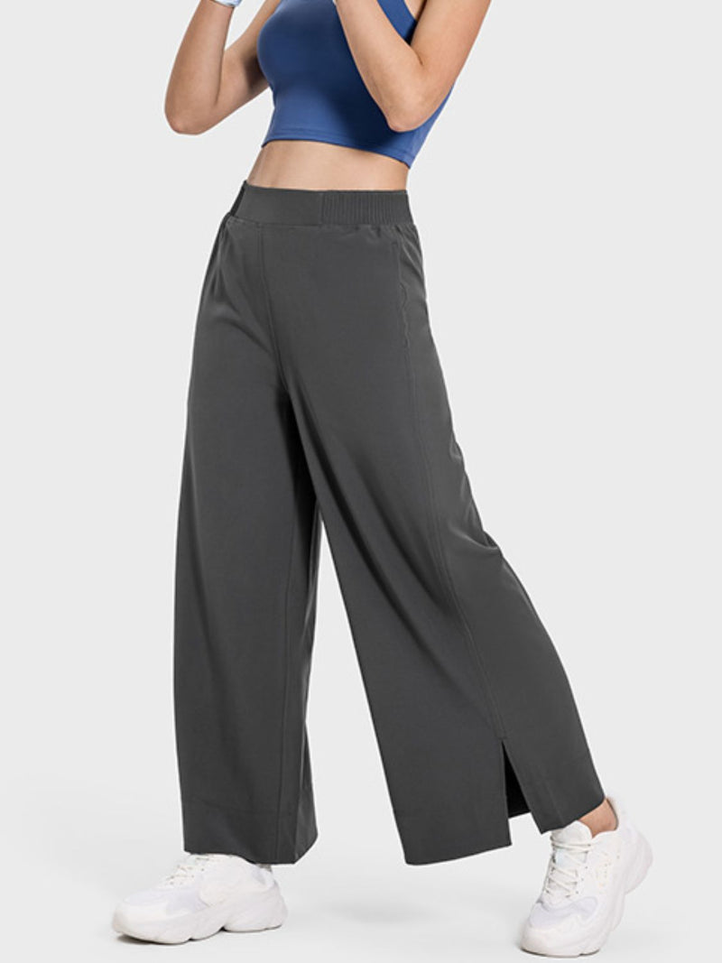 Peyton Slit Wide Leg Active Pants