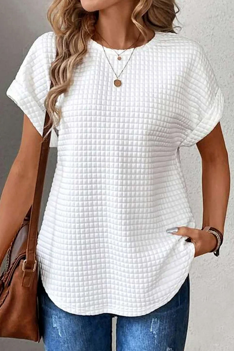 Shannah Round Neck Short Sleeve T-Shirt