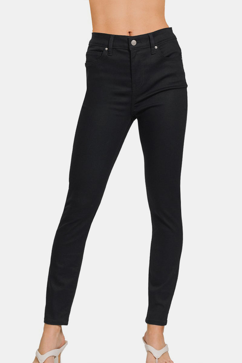 Viviane Zenana Full Size High-Rise Skinny Jeans