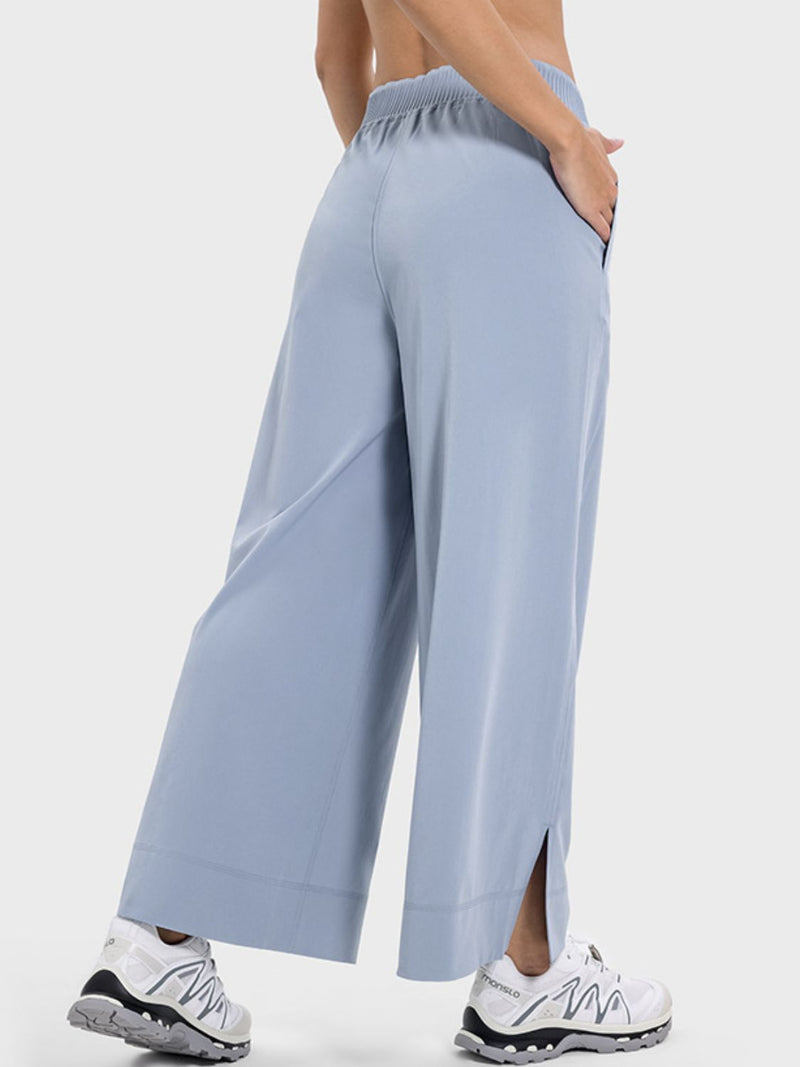 Peyton Slit Wide Leg Active Pants