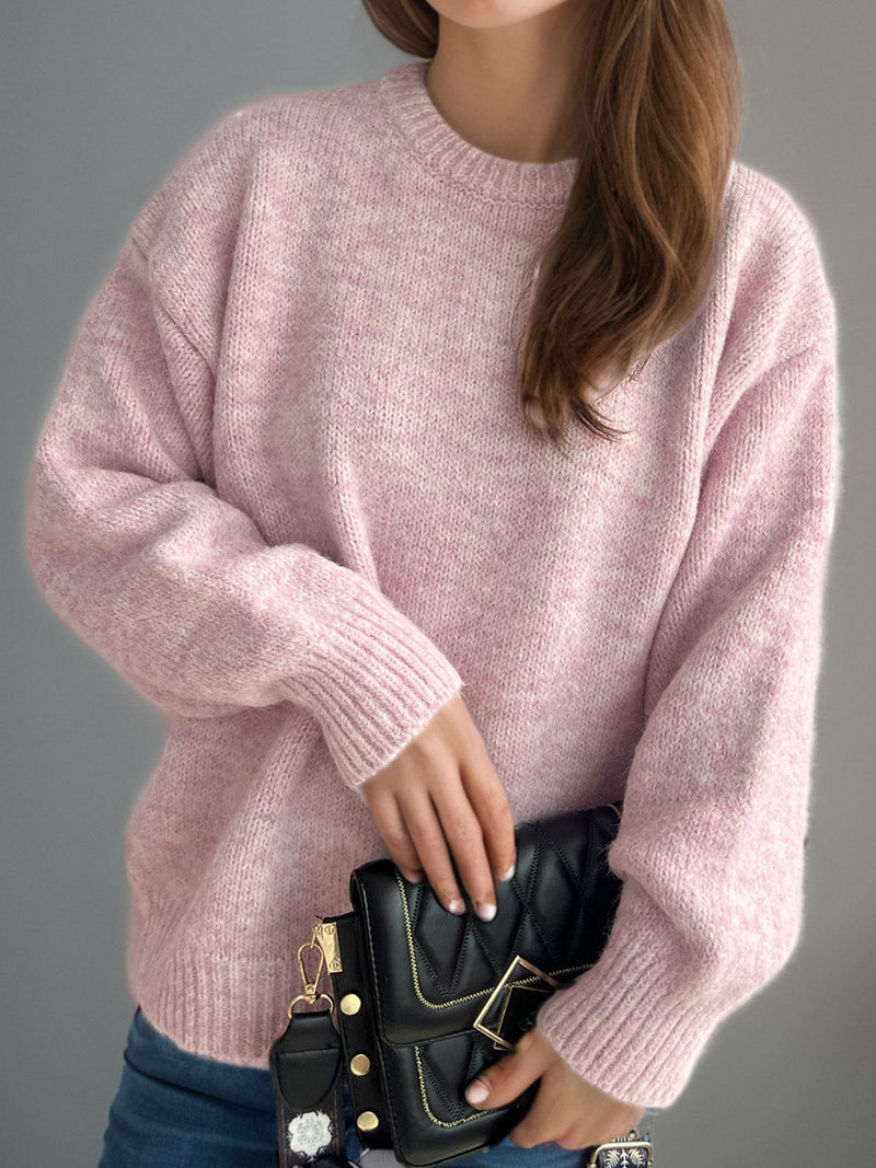 Lilah Round Neck Long Sleeve Sweater