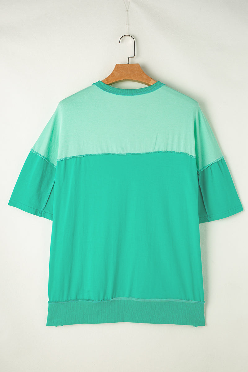 Lyra High-Low Round Neck Half Sleeve T-Shirt