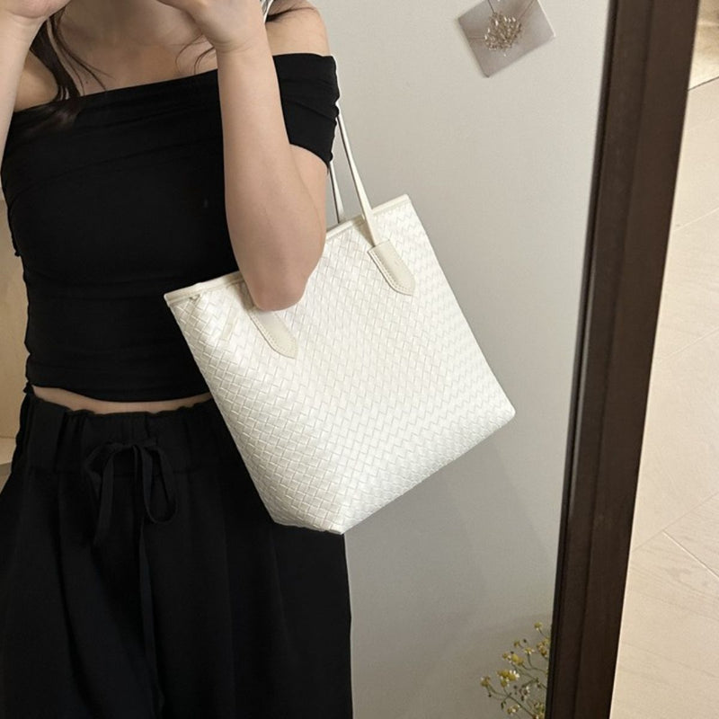 Tracy Textured PU Leather Handbag