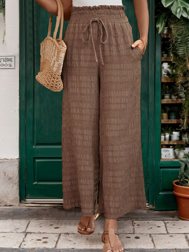 Townsend Tied Wide Leg Pants