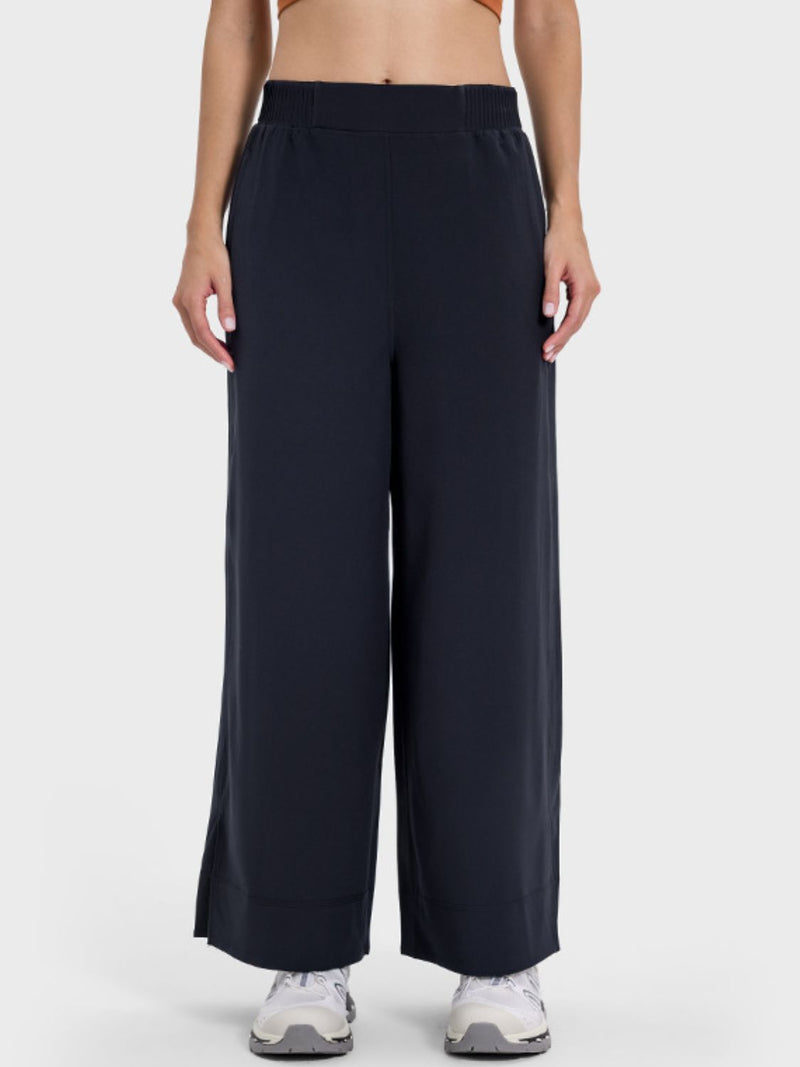 Peyton Slit Wide Leg Active Pants