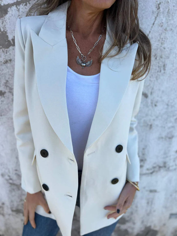 Kathleen Full Size Collared Neck Long Sleeve Blazer