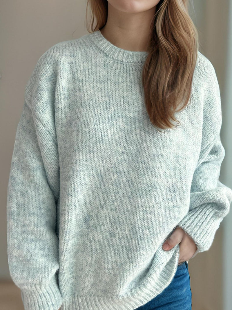 Lilah Round Neck Long Sleeve Sweater