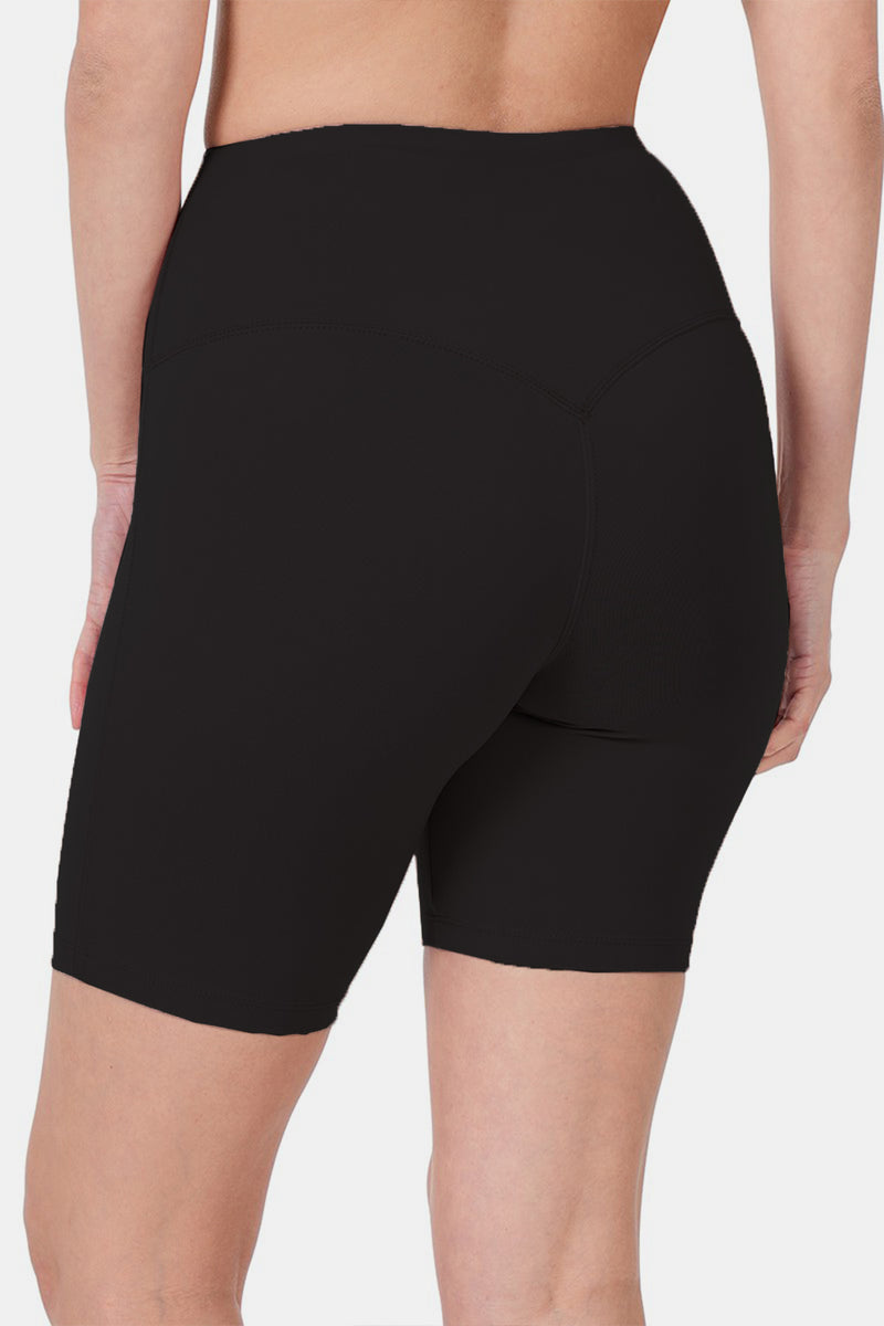 Jayce Zenana High Waist Active Shorts