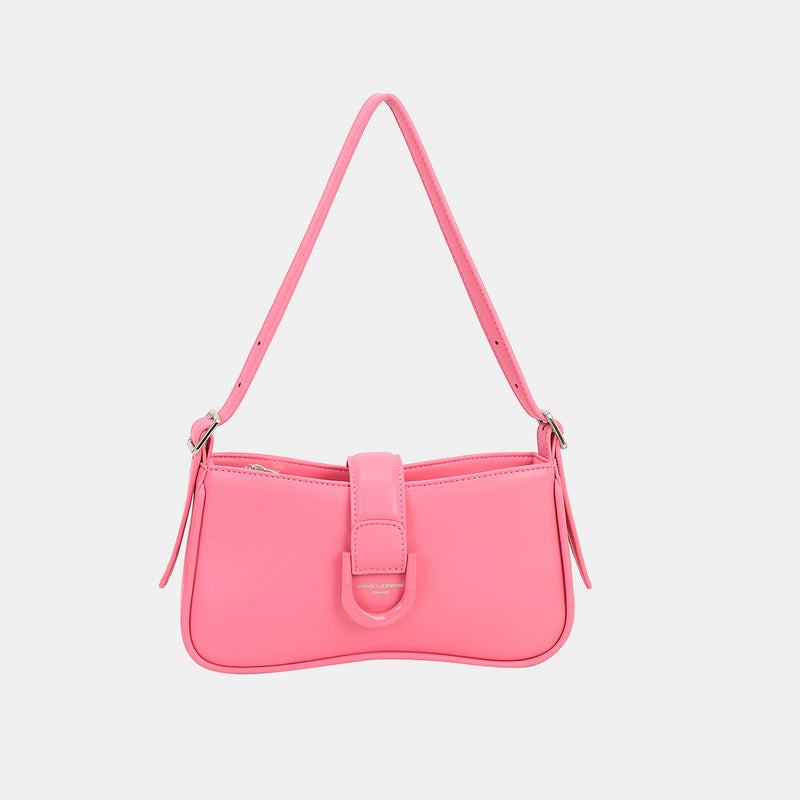 Monty Faux Leather Shoulder Bag