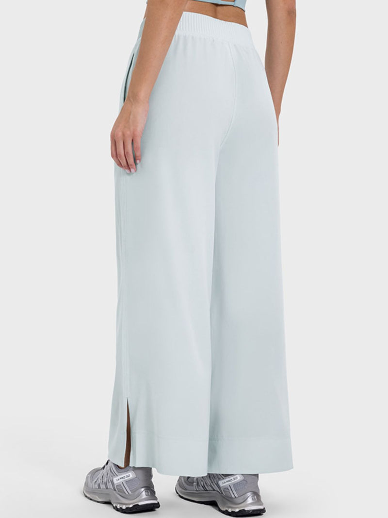 Peyton Slit Wide Leg Active Pants