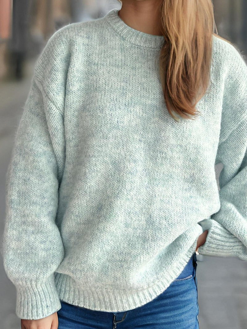 Lilah Round Neck Long Sleeve Sweater